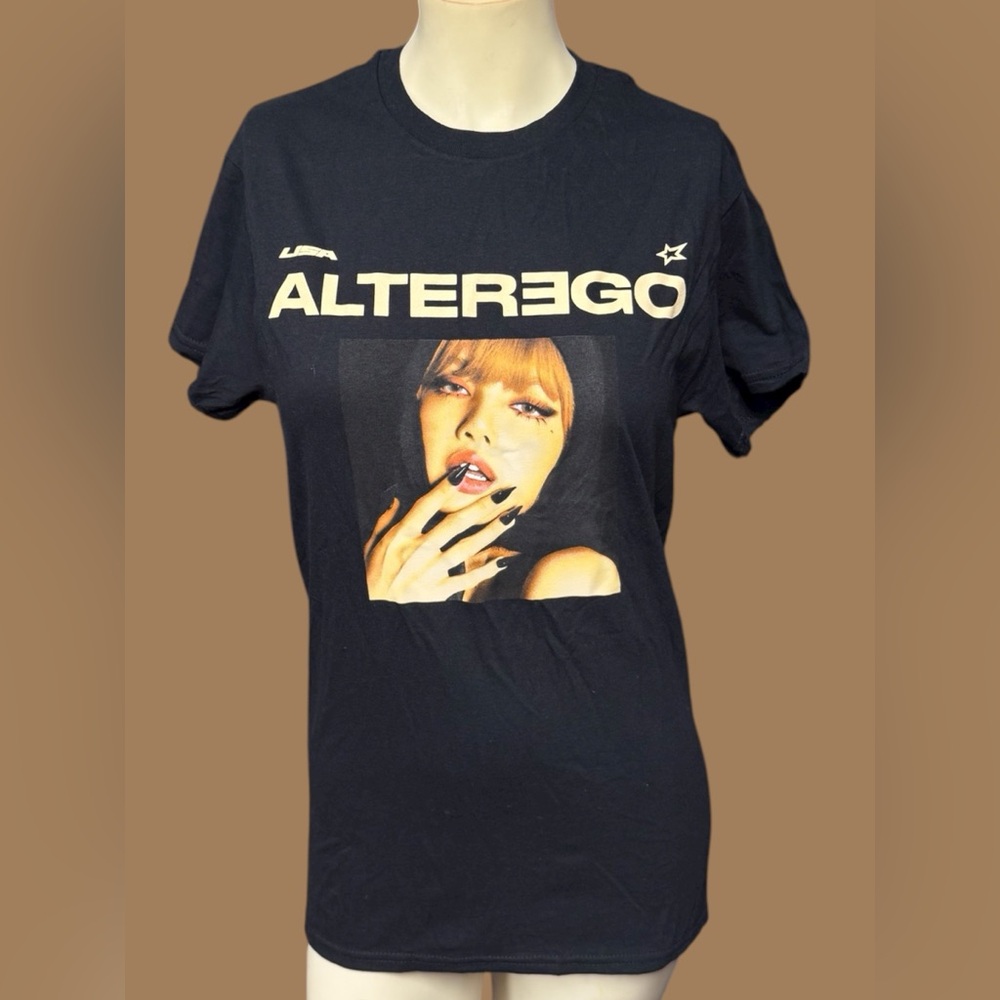 Lisa alter ego T-shirt women’s size small black 100% cotton new